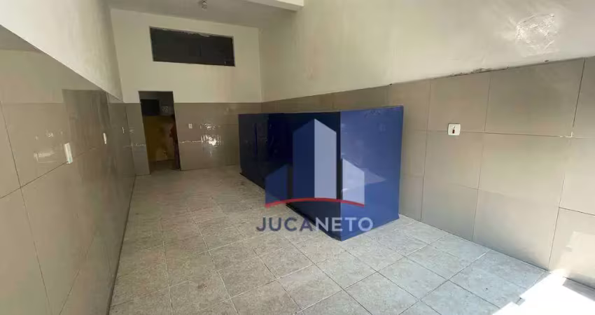 Salão para alugar, 40 m² por r$ 1.600/mês - vila emílio - mauá/sp
