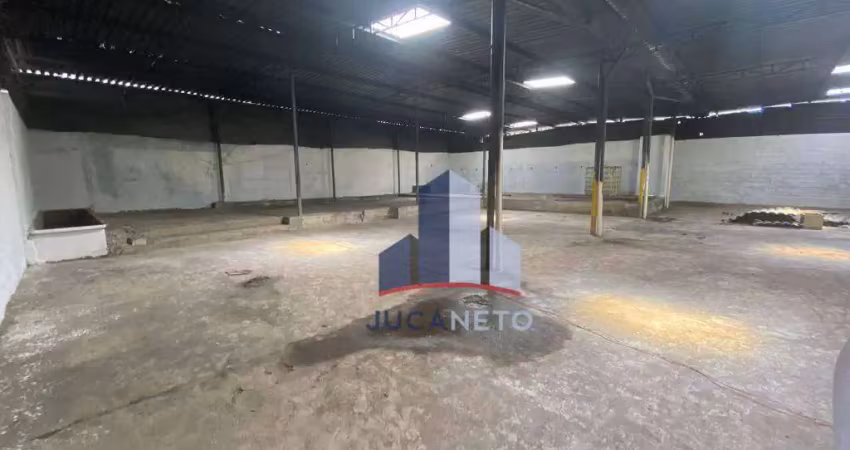 Galpão para alugar, 650 m² por r$ 15.000,00/mês - sítio santana - ribeirão pires/sp