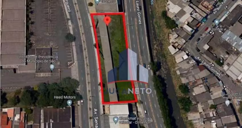 Terreno para alugar, 2101 m² por r$ 31.753,85/mês - rudge ramos - são bernardo do campo/sp