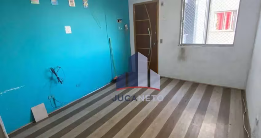 Apartamento com 2 dormitórios para alugar, 45 m² por r$ 1.200,00/mês - jardim paranavaí - mauá/sp