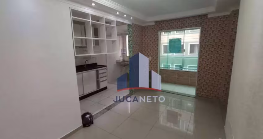 Apartamento com 2 dormitórios à venda, 52 m² por R$ 285.000,00 - Parque São Vicente - Mauá/SP