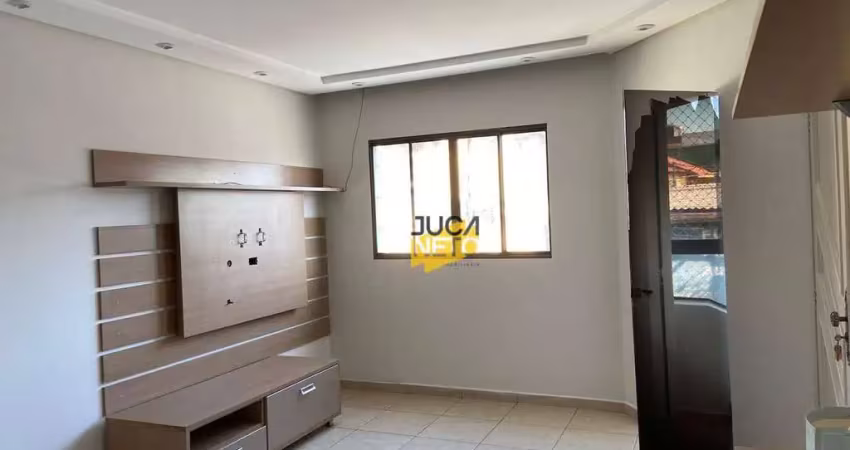 Apartamento com 3 dormitórios à venda, 81 m² por r$ 350.000,00 - vila mazzei - santo andré/sp