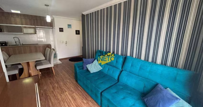 Apartamento com 2 dormitórios à venda, 58 m² por R$ 350.000 - Vila Falchi - Mauá/SP