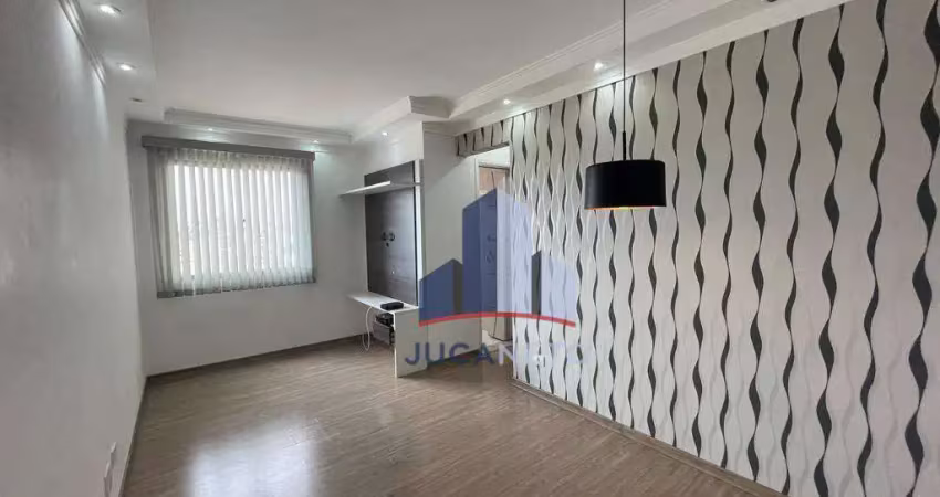 Apartamento com 2 dormitórios para alugar, 47 m² por R$ 2.300,00/mês - Vila Guarani - Mauá/SP