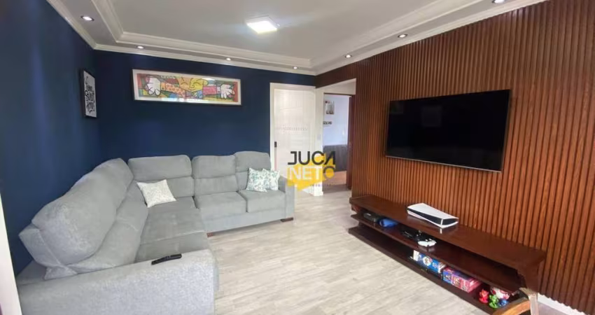 Apartamento com 3 dormitórios à venda, 70 m² por R$ 330.000,00 - Vila Assis Brasil - Mauá/SP