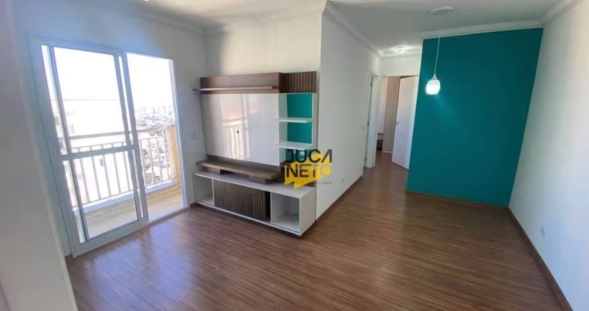 Apartamento com 2 dormitórios para alugar, 58 m² por R$ 2.300,00/mês - Vila Falchi - Mauá/SP
