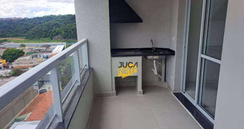 Apartamento com 3 dormitórios à venda, 76 m² por R$ 530.000,00 - Vila Bocaina - Mauá/SP