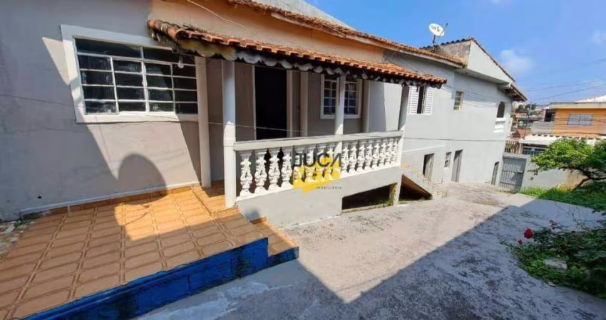 Casa com 2 dormitórios para alugar, 150 m² por R$ 1.900,00/mês - Jardim Santa Lídia - Mauá/SP