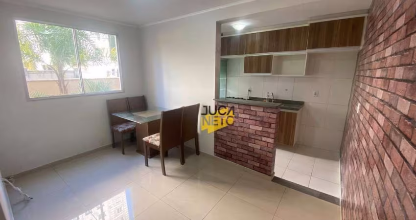Apartamento com 2 dormitórios à venda, 48 m² por R$ 245.000,00 - Parque São Vicente - Mauá/SP