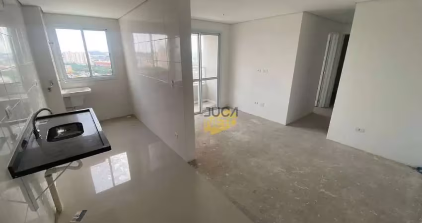 Apartamento com 2 dormitórios para alugar, 53 m² por R$ 2.300/mês - Vila Nossa Senhora das Vitórias - Mauá/SP