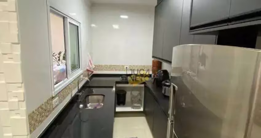 Apartamento com 2 dormitórios à venda, 42 m² por r$ 320.000,00 - jardim utinga - santo andré/sp