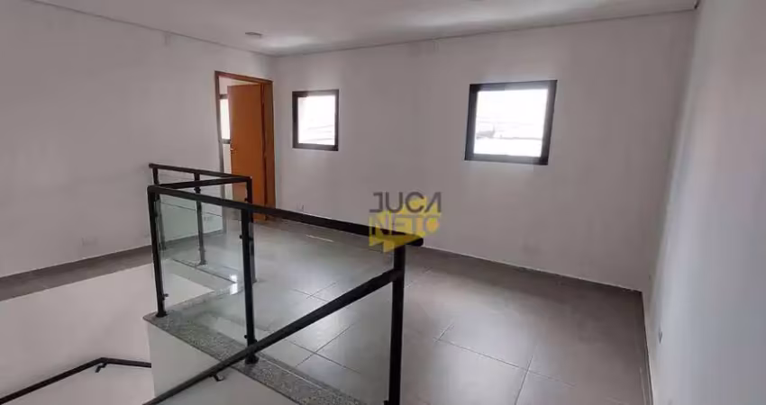 Sobrado com 4 salas para alugar, 100 m² por r$ 3.500/mês - centro - santo andré/sp
