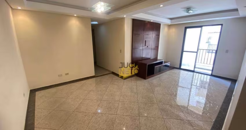 Apartamento com 3 dormitórios para alugar, 95 m² por R$ 3.500,00/mês - Vila Nossa Senhora das Vitórias - Mauá/SP