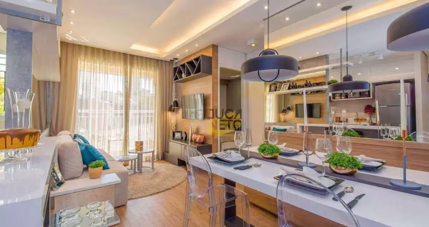 Apartamento com 2 dormitórios à venda, 50 m² por r$ 419.000 - vila camilópolis - santo andré/sp