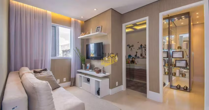 Apartamento com 2 dormitórios à venda, 50 m² por r$ 423.000,00 - vila curuçá - santo andré/sp
