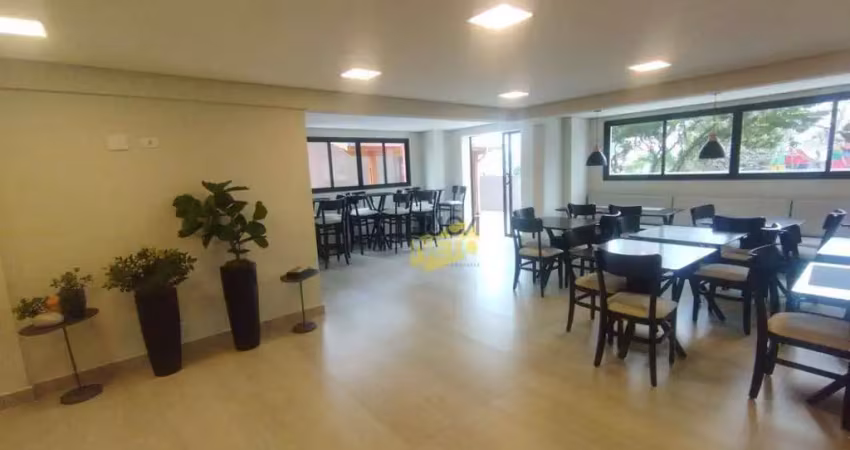 Apartamento com 3 dormitórios para alugar, 76 m² por r$ 3.600,00/mês - vila bocaina - mauá/sp