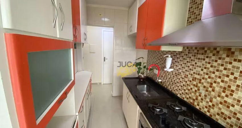 Apartamento com 2 dormitórios à venda, 62 m² por r$ 350.000 - jardim pedroso - mauá/sp