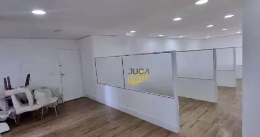 Sala para alugar, 95 m² por r$ 6.250/mês - jardim - santo andré/sp