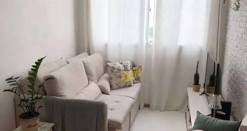 Apartamento com 2 dormitórios à venda, 45 m² por r$ 290.000,00 - parque são vicente - mauá/sp