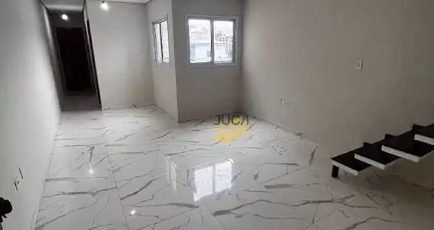 Apartamento com 2 dormitórios à venda, 78 m² por r$ 500.000 - jardim guarará - santo andré/sp