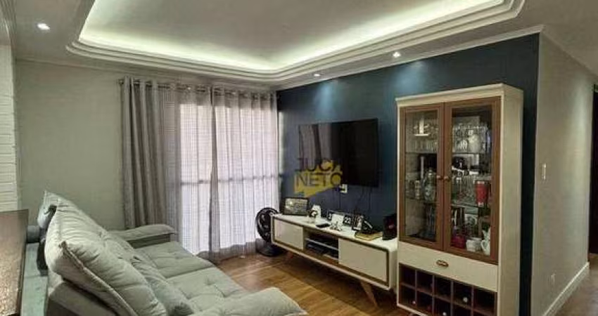 Apartamento com 2 dormitórios à venda, 73 m² por r$ 387.000,00 - vila assis brasil - mauá/sp