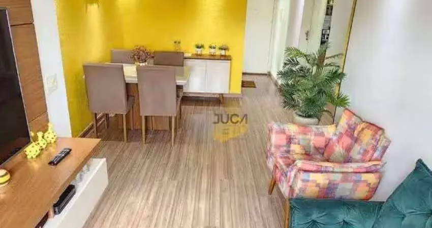 Apartamento com 3 dormitórios à venda, 68 m² por r$ 435.000 - jardim pedroso - mauá/sp