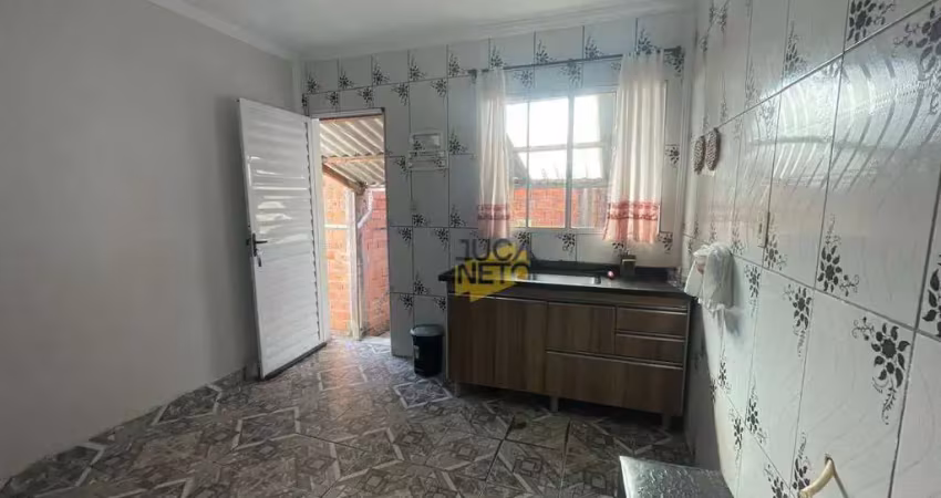 Casa com 1 dormitório para alugar, 120 m² por r$ 1.300,00/mês - jardim oratório - mauá/sp