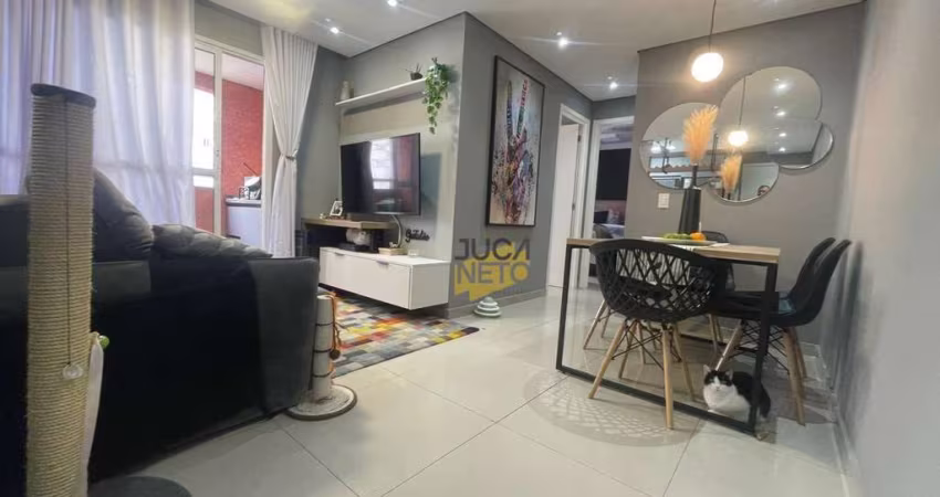Apartamento com 2 dormitórios à venda, 54 m² por r$ 400.000,00 - vila noêmia - mauá/sp