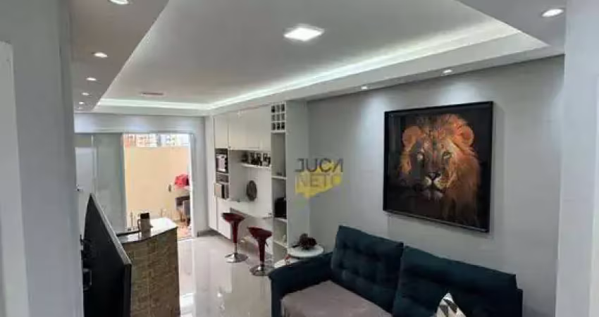 Apartamento com 2 dormitórios à venda, 43 m² por r$ 425.000 - campestre - santo andré/sp