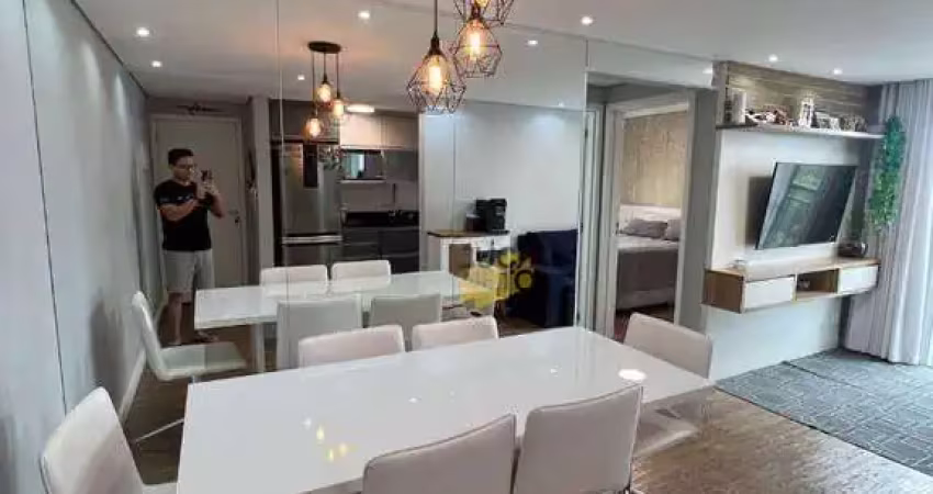 Apartamento com 2 dormitórios à venda, 54 m² por r$ 350.000,00 - vila nossa senhora das vitórias - mauá/sp