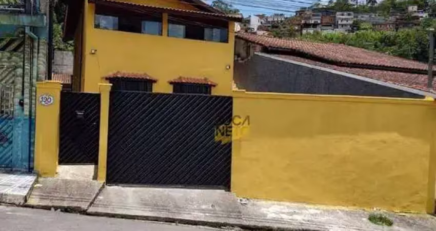 Sobrado com 5 dormitórios à venda, 263 m² por r$ 780.000 - jardim luso - ribeirão pires/sp