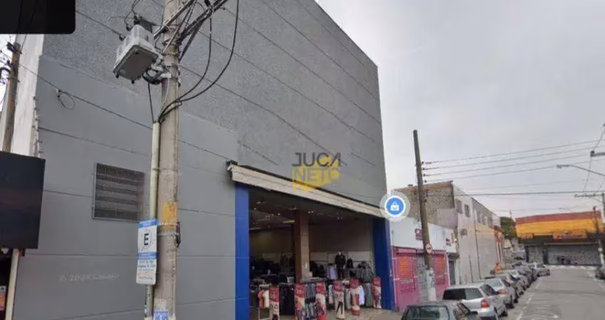 Galpão comercial para alugar, 600 m² por r$ 48.000/mês - centro - mauá/sp