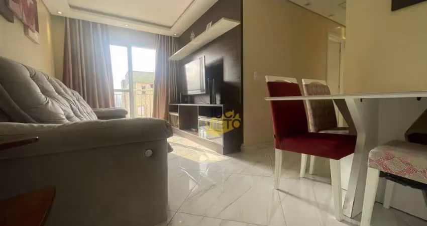 Apartamento com 2 dormitórios à venda, 58 m² por r$ 350.000,00 - vila falchi - mauá/sp