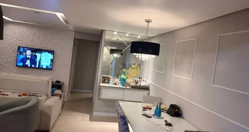 Apartamento com 2 dormitórios à venda, 95 m² por r$ 780.000,00 - jardim pedroso - mauá/sp