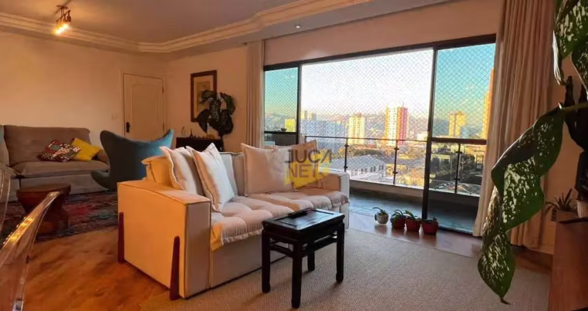 Apartamento com 4 dormitórios para alugar, 186 m² por r$ 6.785,00/mês - vila bocaina - mauá/sp