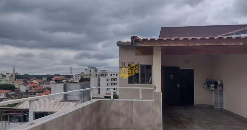 Apartamento duplex com 2 dormitórios à venda, 104 m² por r$ 435.000,00 - parque são vicente - mauá/sp