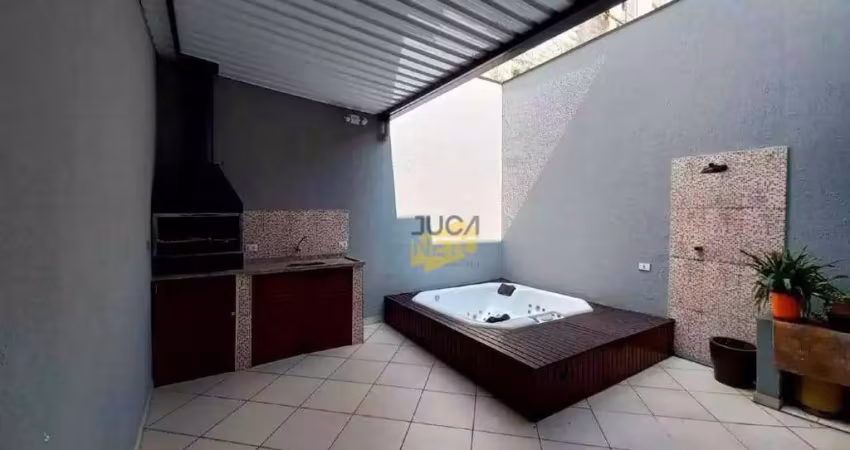 Sobrado com 3 dormitórios à venda, 190 m² por r$ 954.000 - vila linda - santo andré/sp