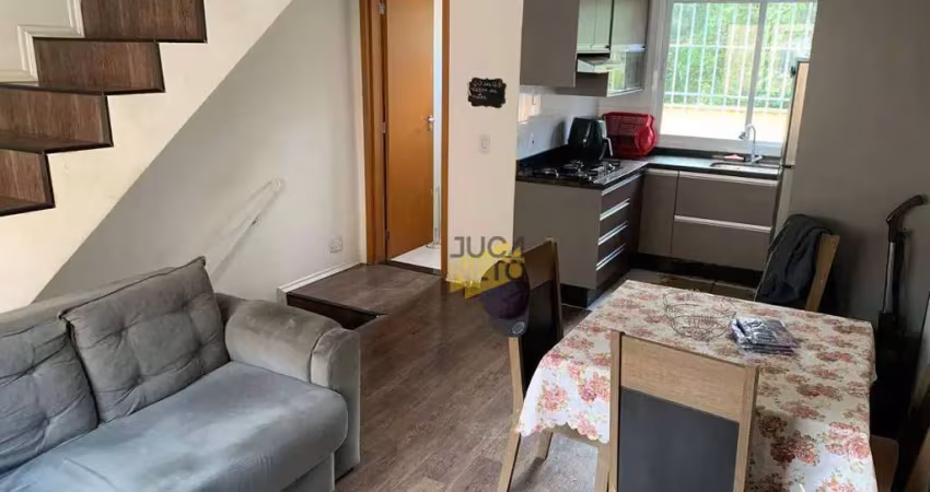 Sobrado com 2 dormitórios para alugar, 106 m² por r$ 1.900,00/mês - vila falchi - mauá/sp