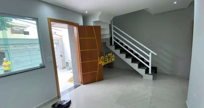 Sobrado com 2 dormitórios à venda, 124 m² por r$ 670.000,00 - vila curuçá - santo andré/sp