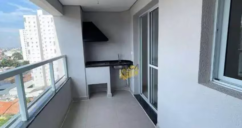 Apartamento com 3 dormitórios para alugar, 76 m² por r$ 3.145,00/mês - vila bocaina - mauá/sp