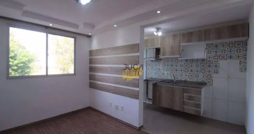 Apartamento com 2 dormitórios à venda, 44 m² por r$ 250.000,00 - parque são vicente - mauá/sp