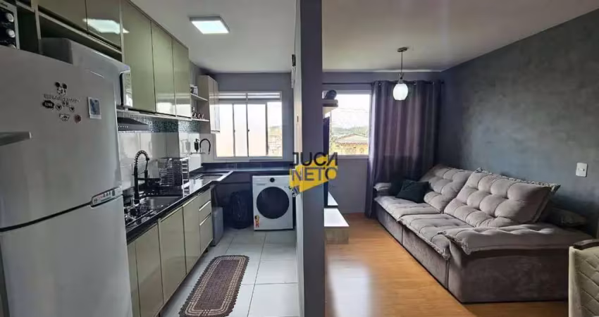 Apartamento com 2 dormitórios à venda, 44 m² por r$ 300.000 - vila nossa senhora das vitórias - mauá/sp