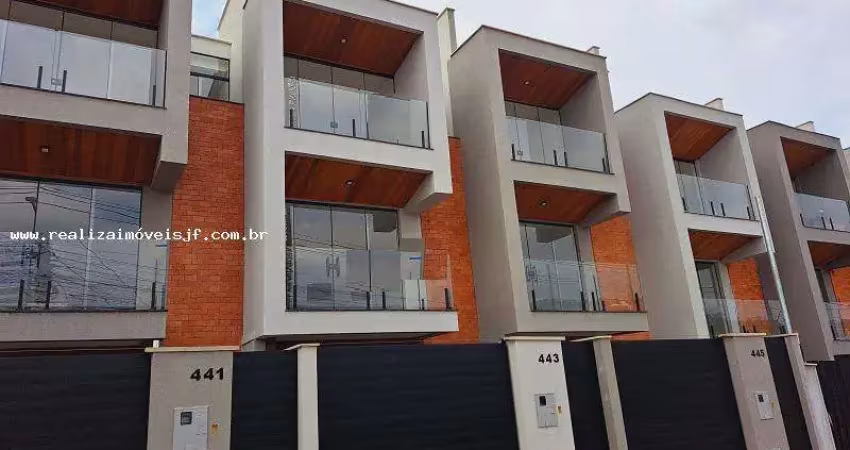 Casa para Venda em Juiz de Fora, Santa Catarina, 3 dormitórios, 1 suíte, 3 banheiros, 2 vagas