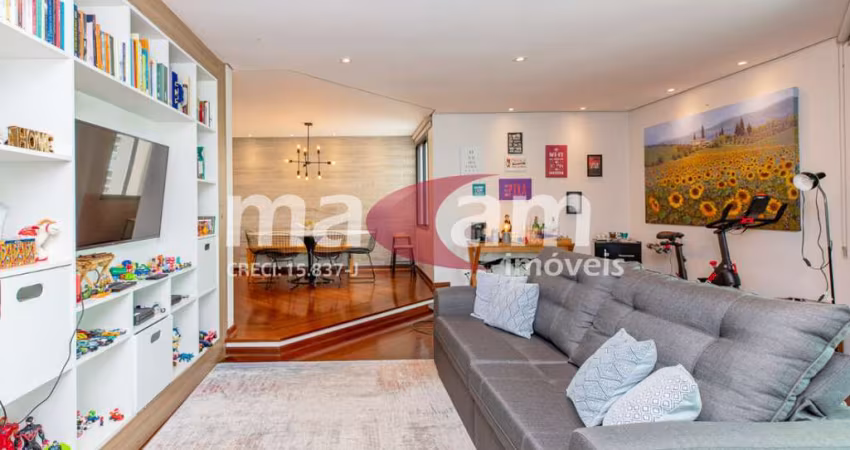 Apartamento tipo para venda com 4 quartos, sendo 3 suítes, 172m² - Moema