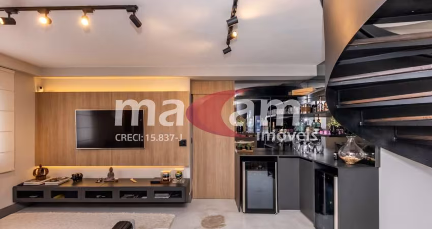 Cobertura Duplex 195m² em Moema com Piscina Privativa