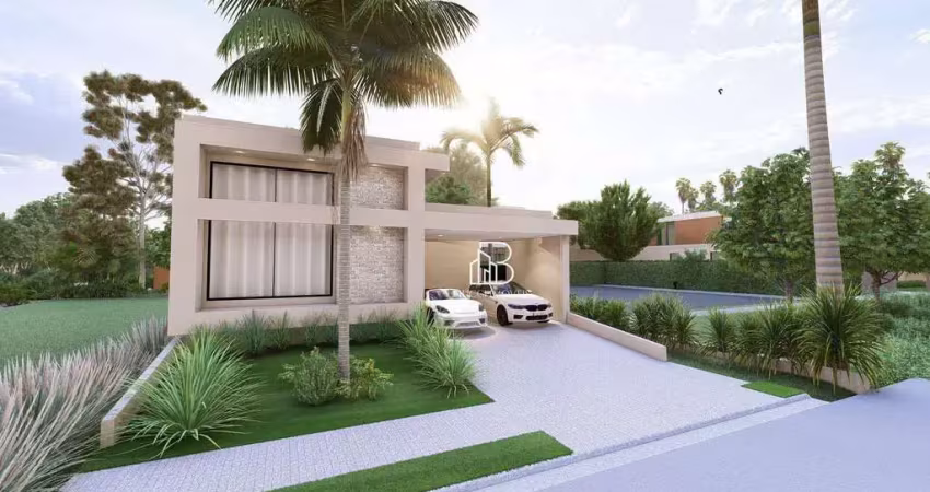 Casa com 3 dormitórios à venda, 219 m² por R$ 2.050.000,00 - Condomínio Santorini Residencial Club - Paulínia/SP