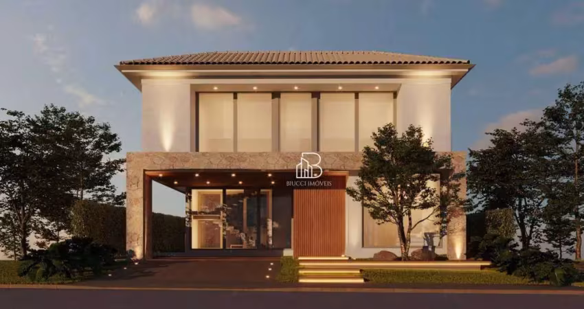 Sobrado com 5 dormitórios à venda, 418 m² por r$ 5.390.000,00 - jardim europa - paulínia/sp