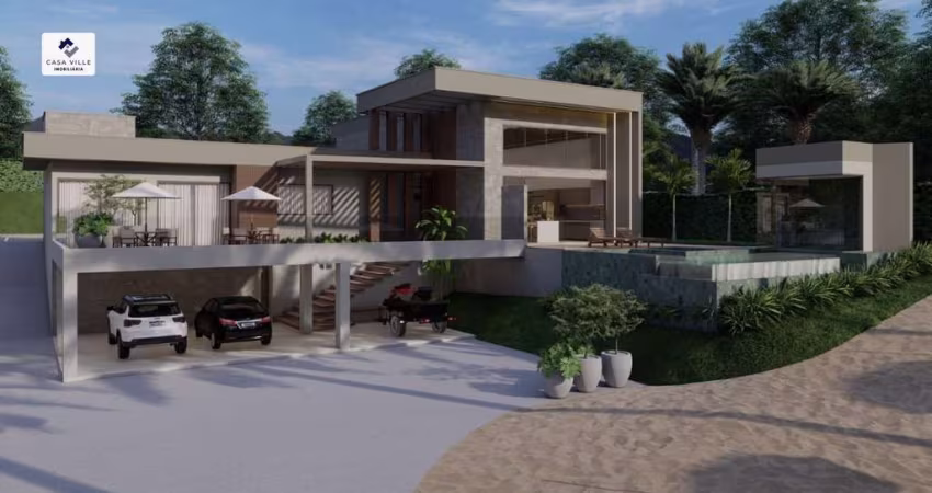 Casa Condomínio Aldeias do Lago - Seção Pinheiros - Fase Final de Acabamento