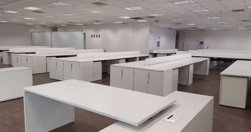 Andar Comercial Mobiliado com 1312,94m2 - Pronto para Uso - Locação