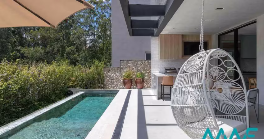 Casa linda e moderna com linda vista no residencial villa solaia